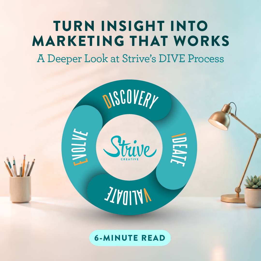 Strive's Marketing Strategy Process: The DIVE Framework