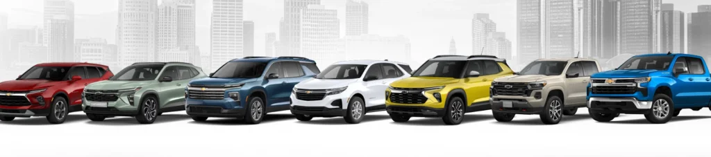 Chevy Vehicle LIneup