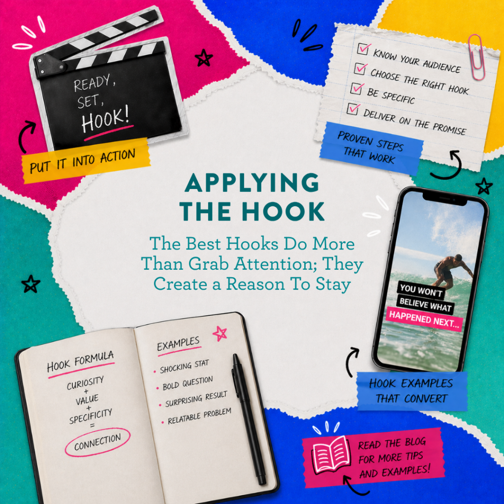 how to use a hook effectively - Applying the Hook The Best Hooks Do More Than Grab Attention; They Create a Reason To Stay