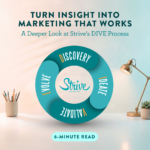 marketing strategy process - Turn Insight Into Marketing That Works: A Deeper Look at Strive’s DIVE Process Discovery Ideate Validate Evolve