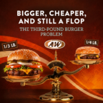 Bigger, Cheaper, and Still a Flop The Third-Pound Burger Problem